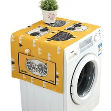 Чехол для стиральной машины, уплотненный чехол, полотенце, флип, универсальный, для холодильника, полотенца, прикроватный шкаф, пылезащитный чехол с хранения ZM146