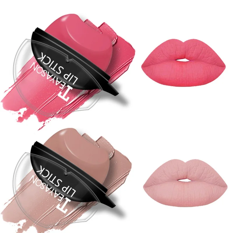 

Makeup Full Coverage Lipstick Matte Lasting Waterproof Lip Gloss Sexy Red Lip Lazy Non-stick Cup Lipsticks Korean Makeup