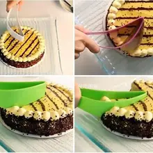Цельный резак для торта нож для резки торта приспособление для выпечки День рождения пластиковый нож для торта DG1073 вечерние инструменты