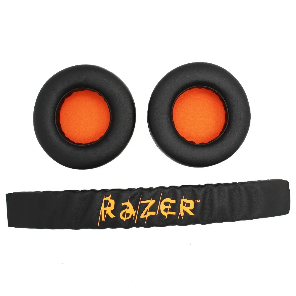 Сменные верхние накладки на голову и амбушюры для игровой гарнитуры Razer Kraken Pro 7 1