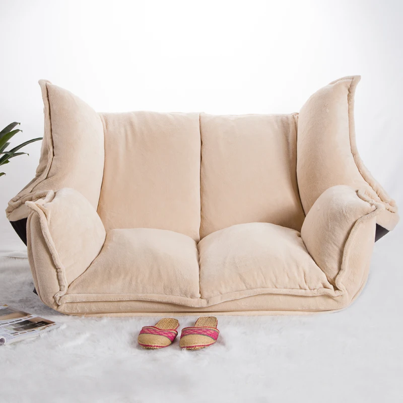 조정 가능한 패브릭 접는 Chaise 라운지 소파 의자 바닥 소파 거실 가구 소파 Daybed 슬리퍼 레저 게임 소파