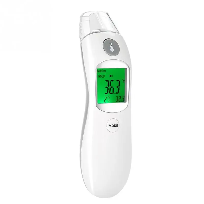 Детский термометр для лба и уха Цифровой Дальний инфракрасный термометр метр Высокая температура тела Измерение для детей и взрослых