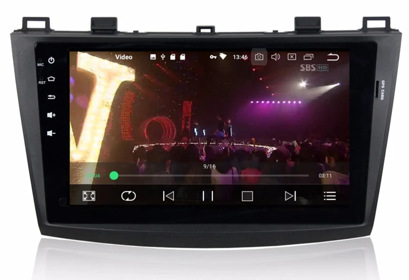 Flash Deal 9" HD touch scteen android 9.0 car dvd multimedia player for mazda 3 2009-2013 gps navi octa core RAM 4GB ROM 64GB AUTORADIO 4
