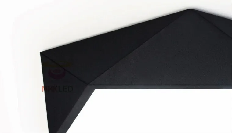 Lâmpadas de Teto Luzes da Sala Luzes do Quarto Estilo Geométrico Origami Design Criativo Economia Energia Led Teto Estar Ac110-240v 6 Luzes e Iluminação