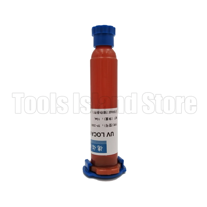 

2Pcs 10ML UV Glue tp-2500 LOCA Liquid Optical Clear Adhesive For Repair Cellphone for touch screen samsung galaxy iPhone