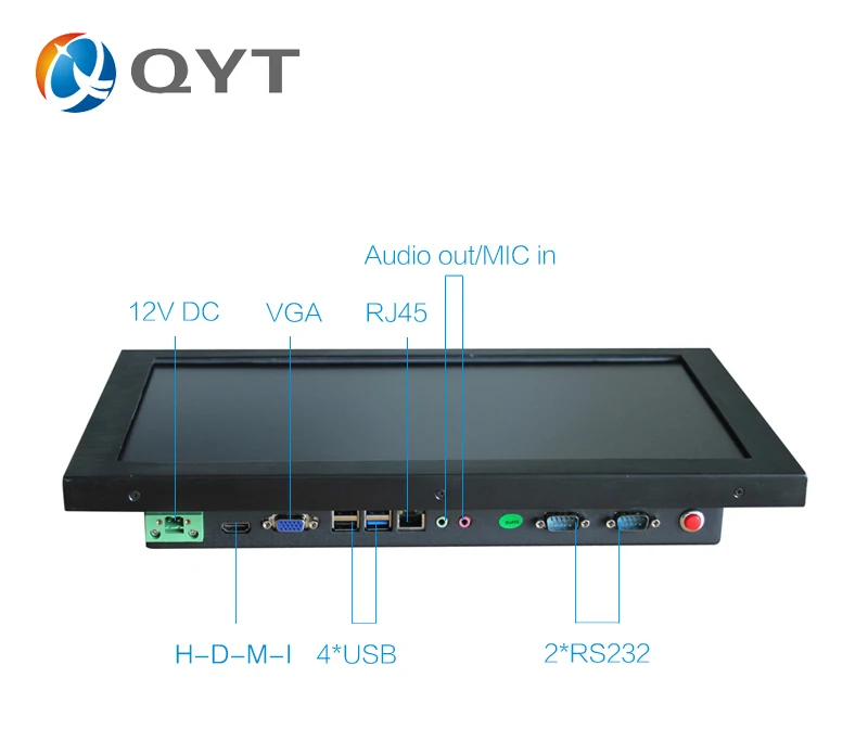 18,5 дюймов 1366*768 Intel N3150 Resitive Сенсорный экран промышленных Aio Pc с 2 * RS232/4 * USB