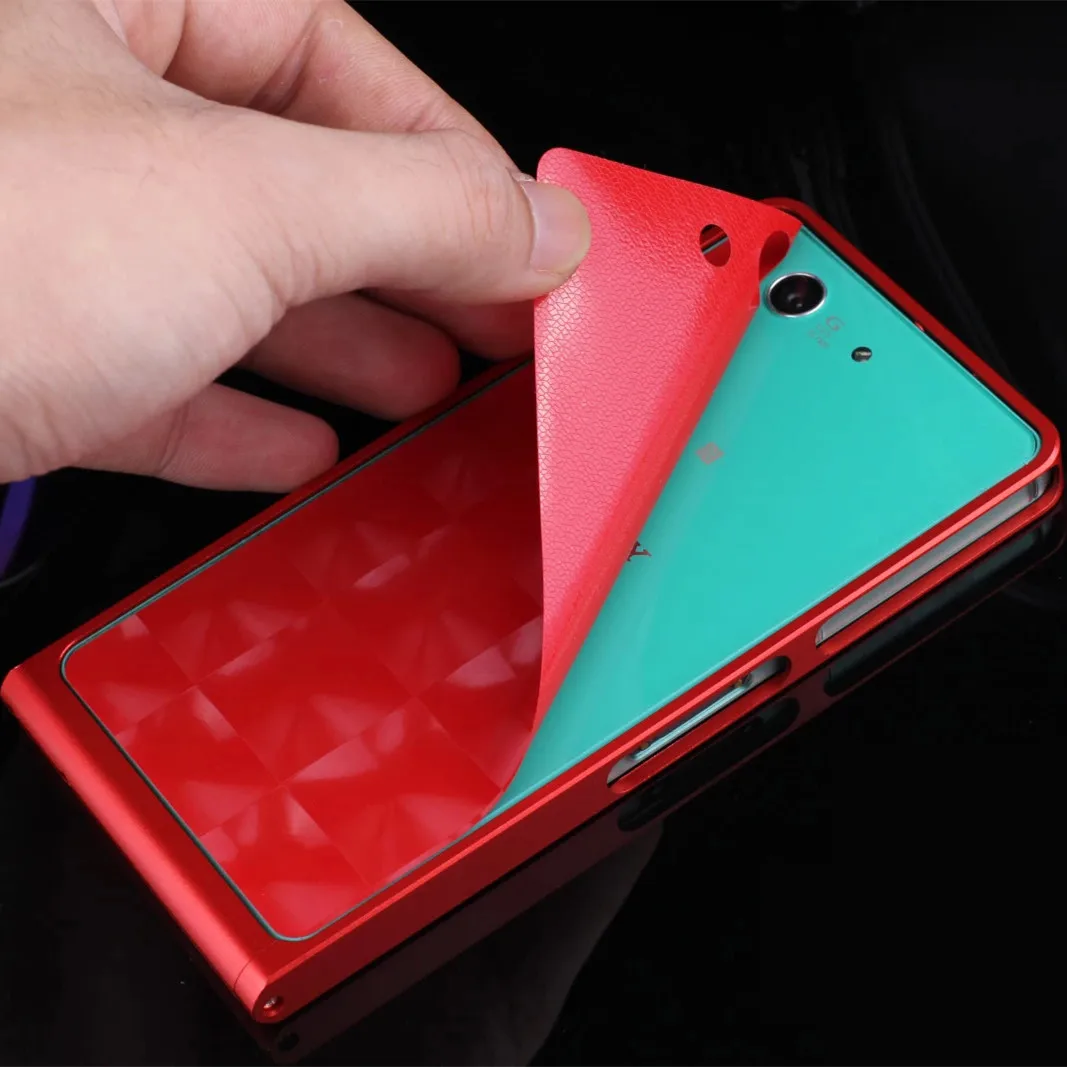 TX Luxury Z3 mini capa fundas бампер из сплава для Sony Xperia z3 compact M55w алюминиевый + отвертка 2