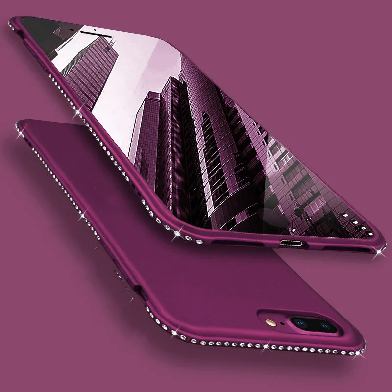 Diamond Silicone Soft Case Cover for Samsung Galaxy S8 S9 Plus S7 Edge A3 A5 A7 J3 J5 J7 2016 2017 A6 A8 2018 Phone Cases |
