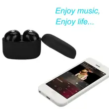 HL Mini True беспроводной Bluetooth Близнецы стерео наушники-вкладыши Наушники черные MAY12