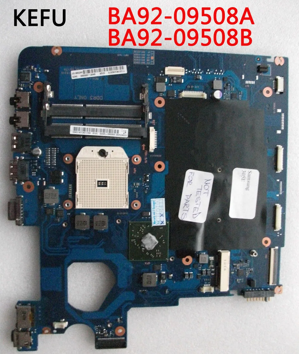 KEFU тестирование работы BA92-09508A BA92-09508B для Samsung np305e7a Материнская плата ноутбука 60 дней гарантии