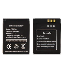 1PCS 380mAh Rechargeable Li-ion polymer battery For DZ09 Smart Watch Battery Watch battery