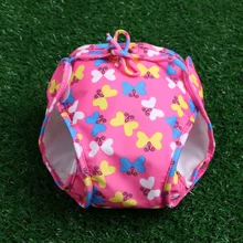 Супер милые детские подгузники для купания с регулируемым сердцем, купальная Одежда для новорожденных девочек