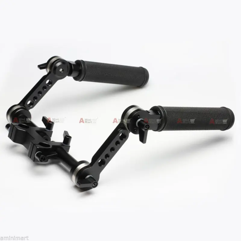 Регулируемый ARRI тип розетка ручка набор fr 15 мм штанга Система DSLR Rig пленка видео