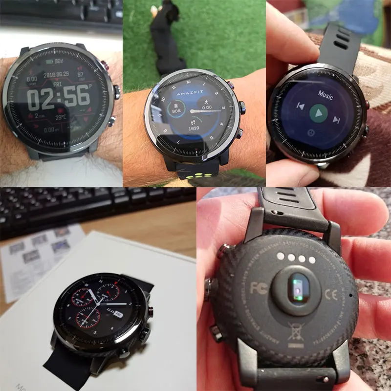 Английская версия Huami Amazfit умные часы Stratos 2 gps PPG пульсометр 5ATM водостойкие спортивные Smartwatch