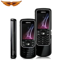 Original Entsperrt Nokia 8600 Luna Englisch/Russisch/Arabisch tastatur GSM 2G FM Bluetooth Verwendet Handy