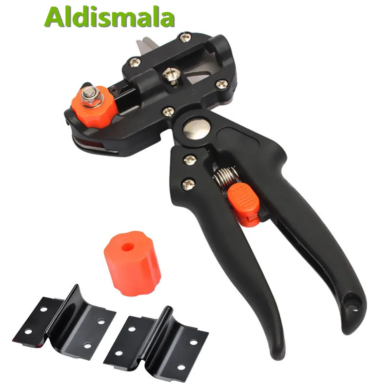 

Aldismala Garden Tools Grafting Pruner Chopper Vaccination Cutting Tree Gardening Tools with 2 Blade Plant Shears Scissor