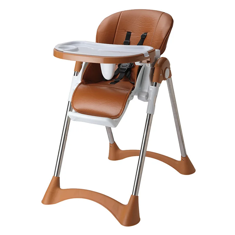 Children's Dining Chair Multi-function Adjustable Folding Chair Infant Feeding Seat Portable Cute Child Five-point Safety Seats Children's Dining Chair Multi-function Adjustable Folding Chair Infant Feeding Seat Portable Cute Child Five-point Safety Seats