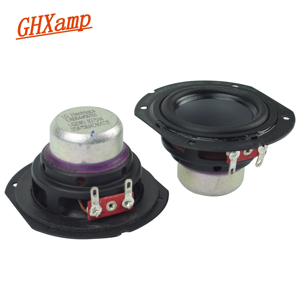 Ghxamp 2 inch Neodymium Full Frequency Speaker 4ohm 10W Large Stroke Bluetooth Speaker DIY 2.0 Desktop 2.1 Satellite Box 2PCS Ghxamp 2 inch Neodymium Full Frequency Speaker 4ohm 10W Large Stroke Bluetooth Speaker DIY 2.0 Desktop 2.1 Satellite Box 2PCS