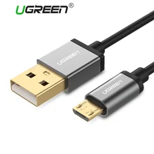 Ugreen Micro USB Cable For Samsung Xiaomi Fast Charge USB Data Cable 3m 2m 1m Android Microusb Charging Cable Mobile Phone Cable