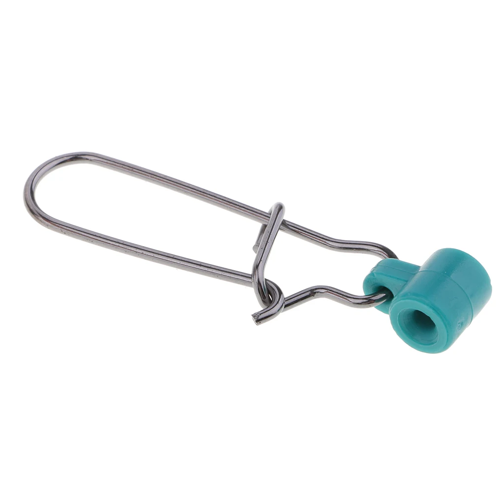 40pcs High-strength Fishing Line Sinker Slider Slides Hook Snap for Fish Finder