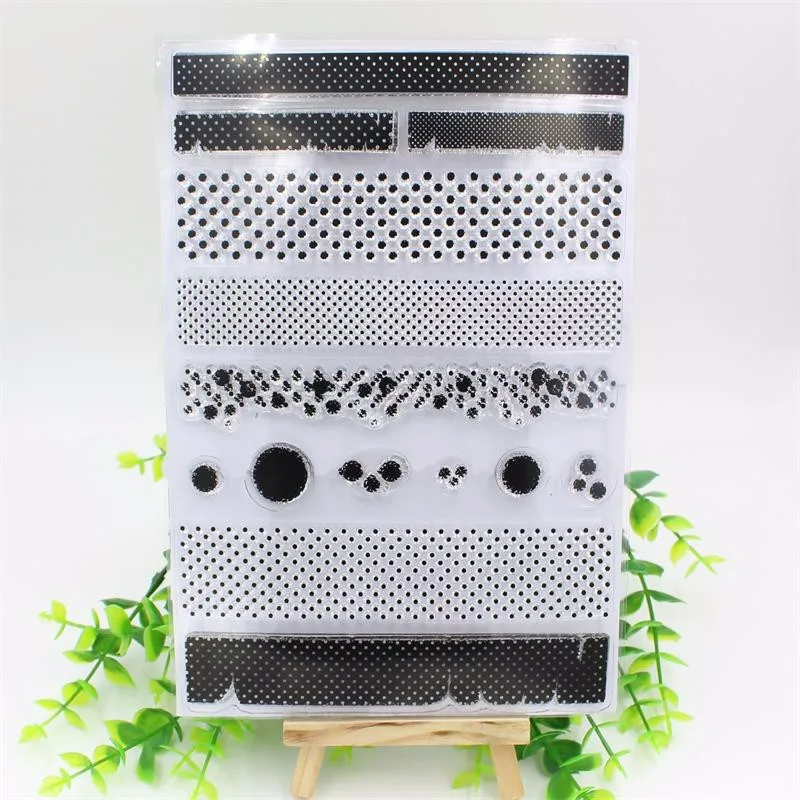 

1 sheet DIY Shading Design Transparent Clear Rubber Stamp Seal Paper Craft Scrapbooking Decoration