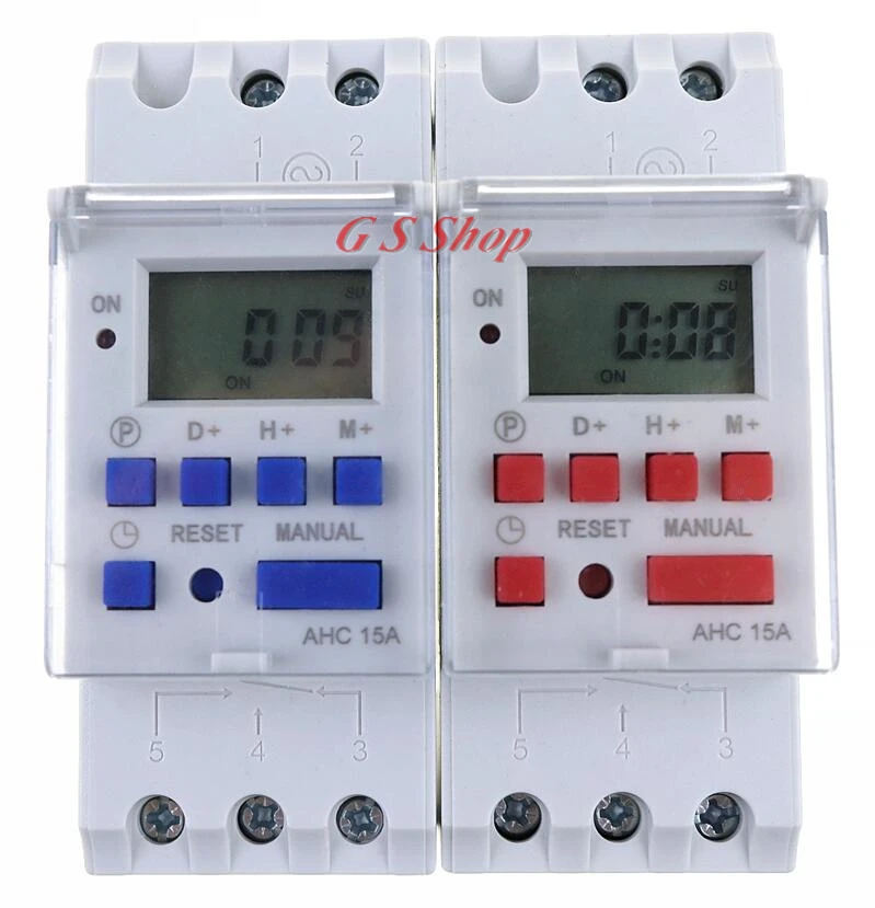thc15a AHC15A 220V 30A Din rail timer relay time switches weekly
