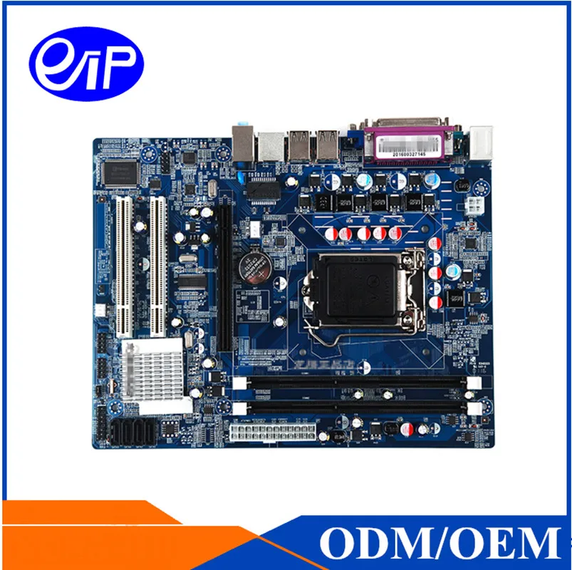 Intel H55 chipest LGA1156 Desktop motherboard Intel Core i7/Core i5/Core i3/Pentium DDR3 Integrated Chip Micro-ATX Motherboard asus ga h55 ud3h h55 1156 computer motherboard with integrated needle i3 530 i3 750 quad core cpu package
