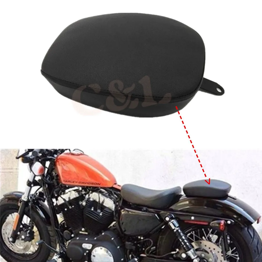 

New Motorcycle Rear Passenger Seat For Harley 48 Sportster Forty Eight XL1200X XL1200V 2012-2015