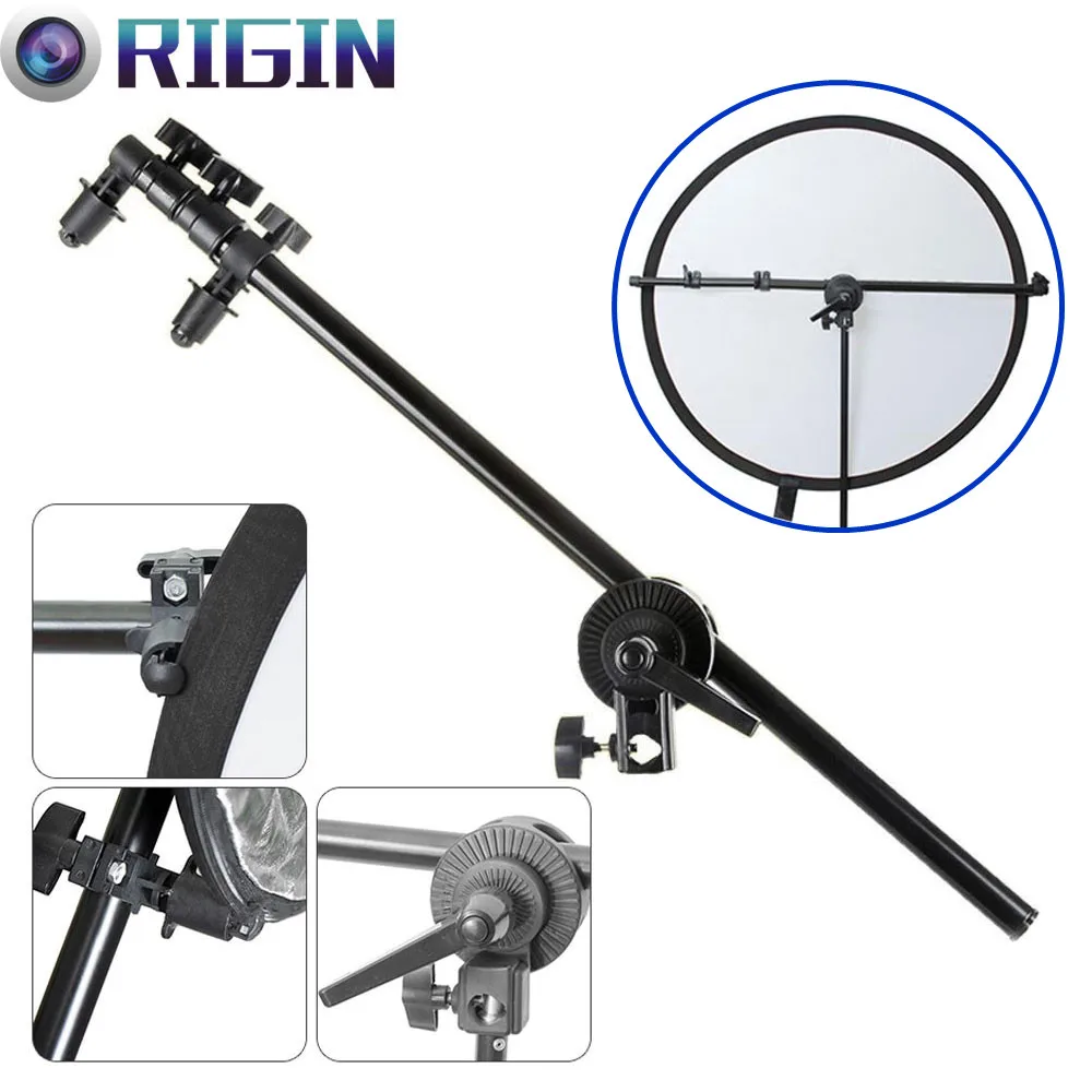 Professional Studio Flash Accessories Studio Photo Holder Bracket Swivel Head Reflector Disc Arm Support 26 Professional Studio Flash Accessories Studio Photo Holder Bracket Swivel Head Reflector Disc Arm Support 26