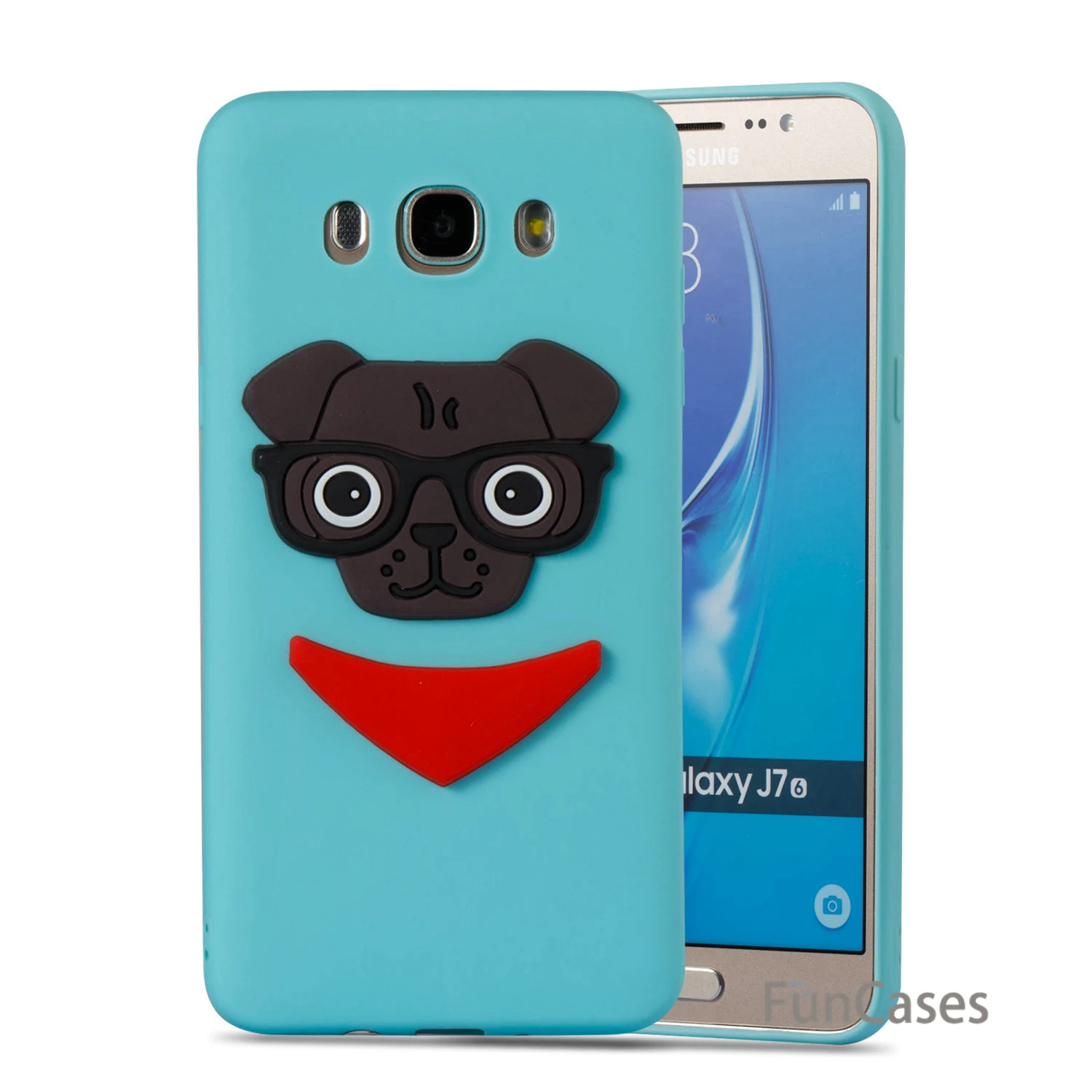 Прекрасная собака щенок чехол СПС Capinha samsung J710 задняя панель из мягкого силикона с
