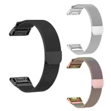 26 мм Миланского Quick Release Смотреть полоса ремни браслет ремешок Пояс для Garmin Fenix5X/5X Плюс/ 3/3 ч