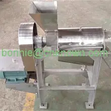 Спиральная вытягивающая и экструдирующая 0,5 т/ч соковыжималка для фруктов и овощей машина для производства сока