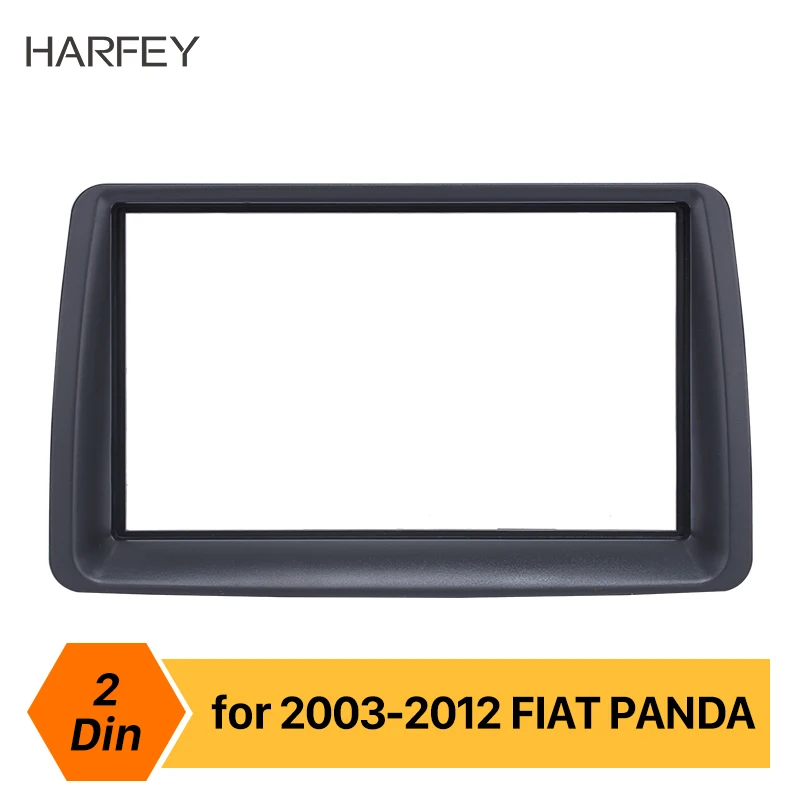 Harfey автомобильный радиоприемник изящная двойная Din крышка крепление для FIAT PANDA