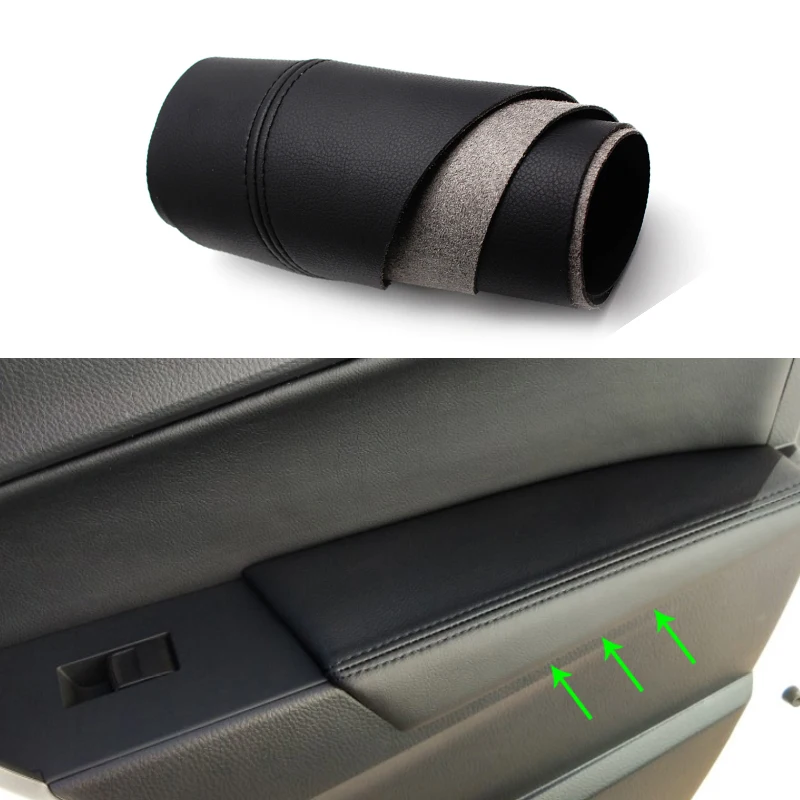 

For Toyota Corolla 2014 2015 2016 2017 4pcs/set Car Door Handle Panel Armrest Microfiber Leather Cover