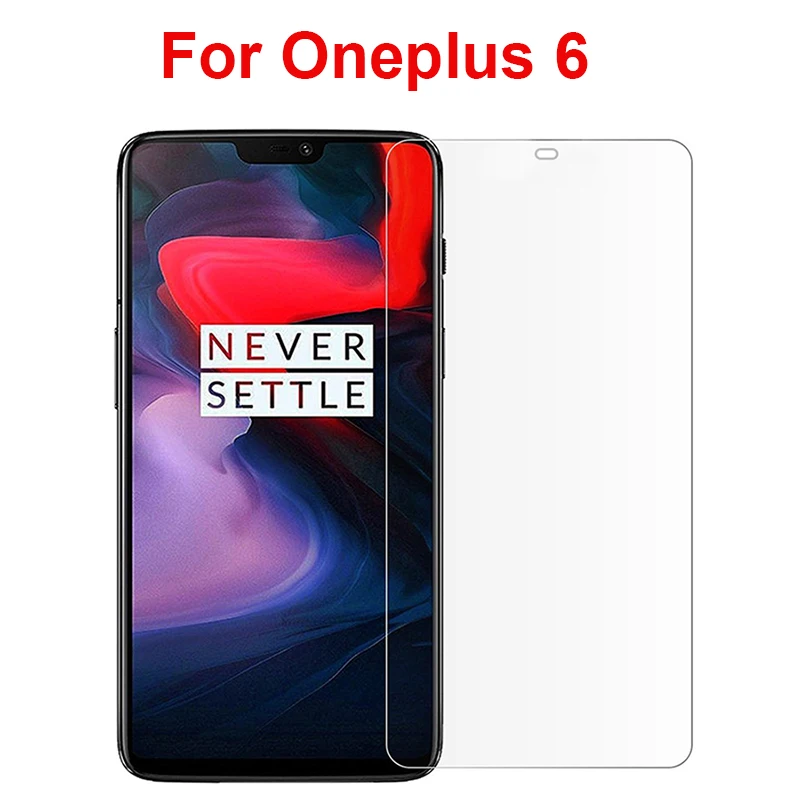 2 шт. закаленное стекло для OnePlus X 2 3 3T 5 5T 6 две три пять шесть Взрывозащищенная защитная пленка для экрана