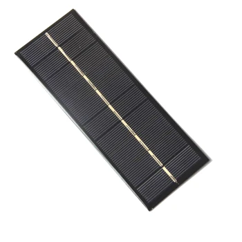 

BUHESHUI 1.3W 5V Solar Cell Solar Module Polycrystalline Solar Panel For 3.7V Battery Charger 163*60*3MM 5pcs/lot Free Shipping