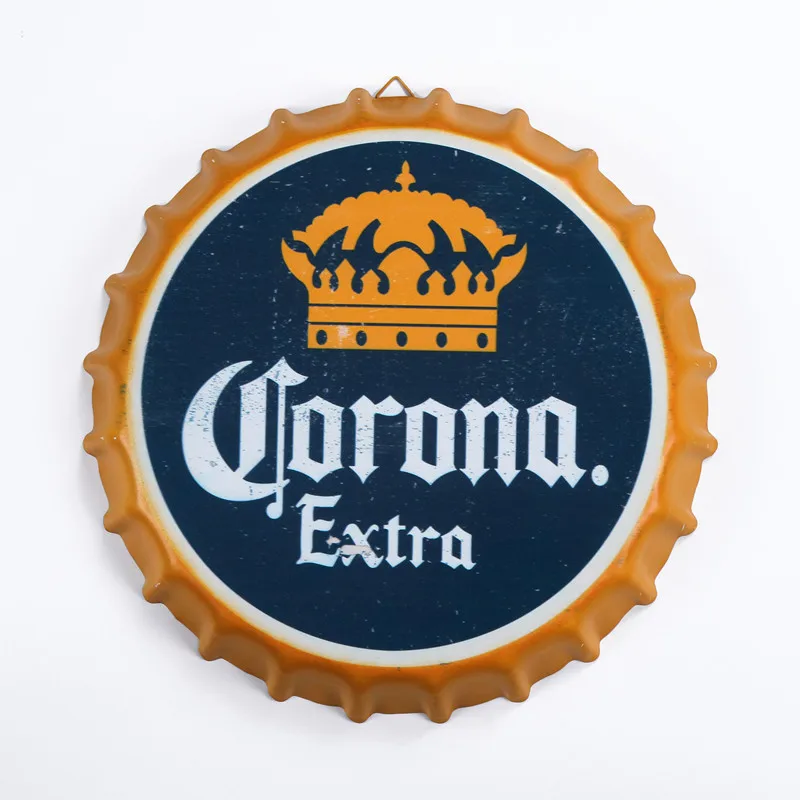 Tin Sign &quotImperial crown&quot Vintage Metal Painting Beer cap Bar pub Hanging Ornaments Wallpaper Decor Retro Mural Poster Craft | Дом и
