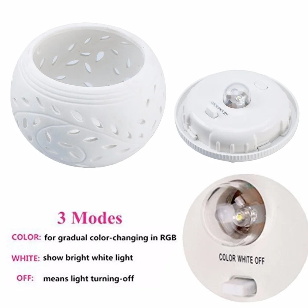 ceramic night light led 8