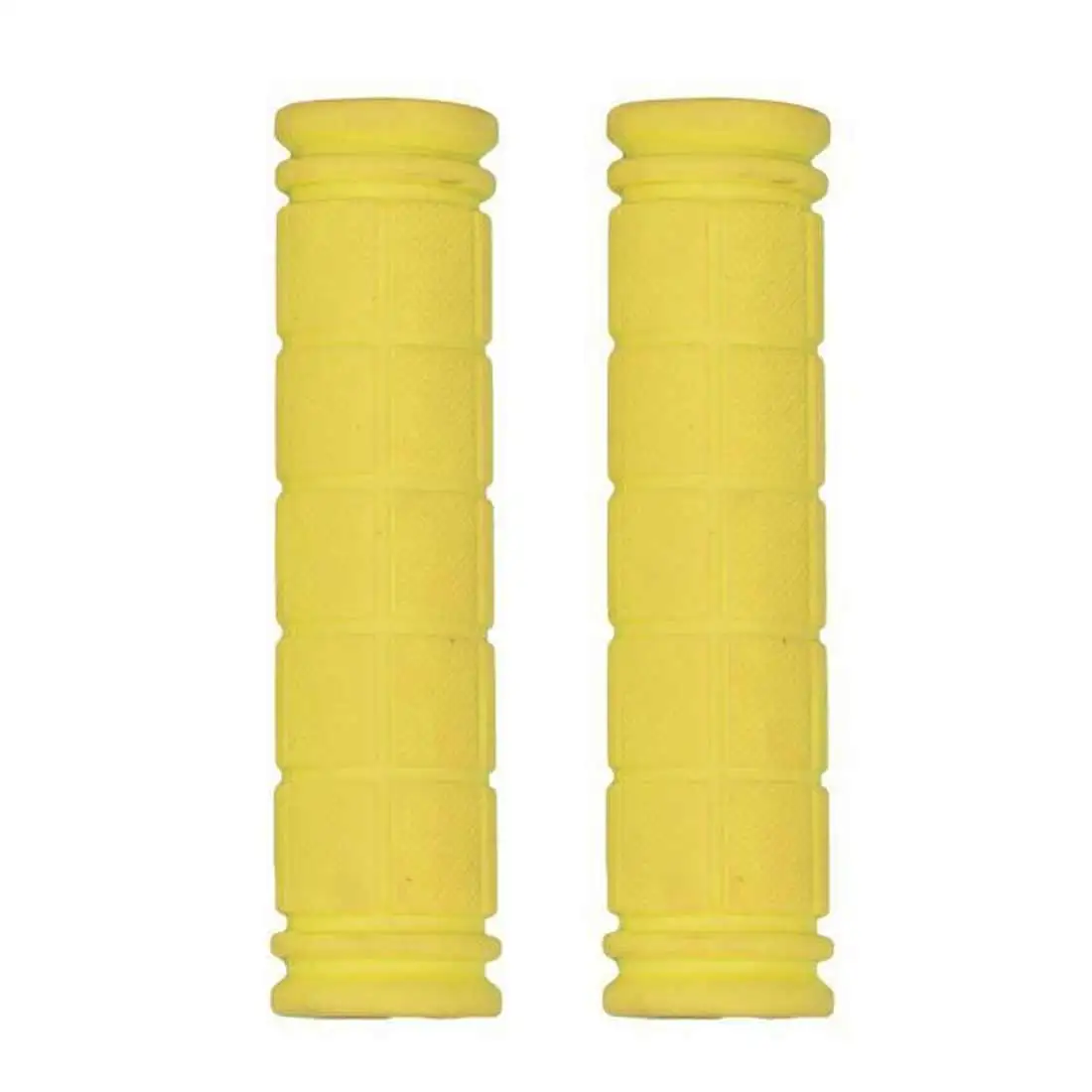 Yellow 12 см резиновый руль велосипеда ручки крышки BMX мотобайк горный велосипед ручки части велосипеда - Цвет: Yellow