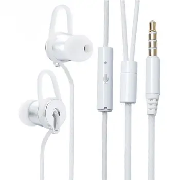 

Soft silicone universal 1.2m Heavy Bass Aluminum Alloy Body Headphones 3.5MM Earbuds Earphone In-Ear Stereo Headset r20