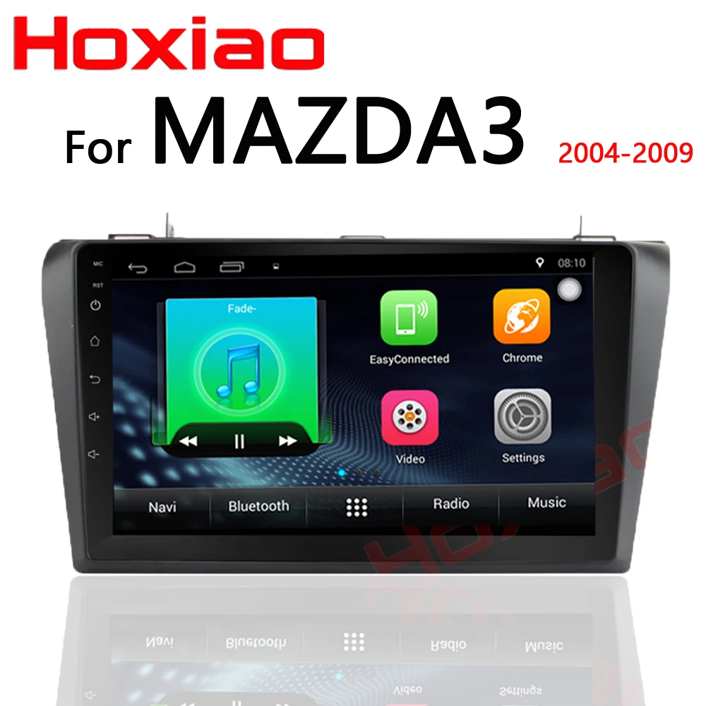 Android Car Radio for  Mazda 3  Mazda3 2004-2009 1024*600 Quad Core wifi Bluetooth video audio Multimedia 2 din car dvd player