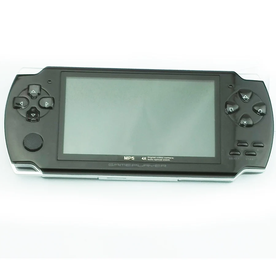 Built-in 5000 games, 8GB 4.3 Inch PMP Handheld Game Player MP3 MP4 MP5 Player Video FM Camera Portable Game Console