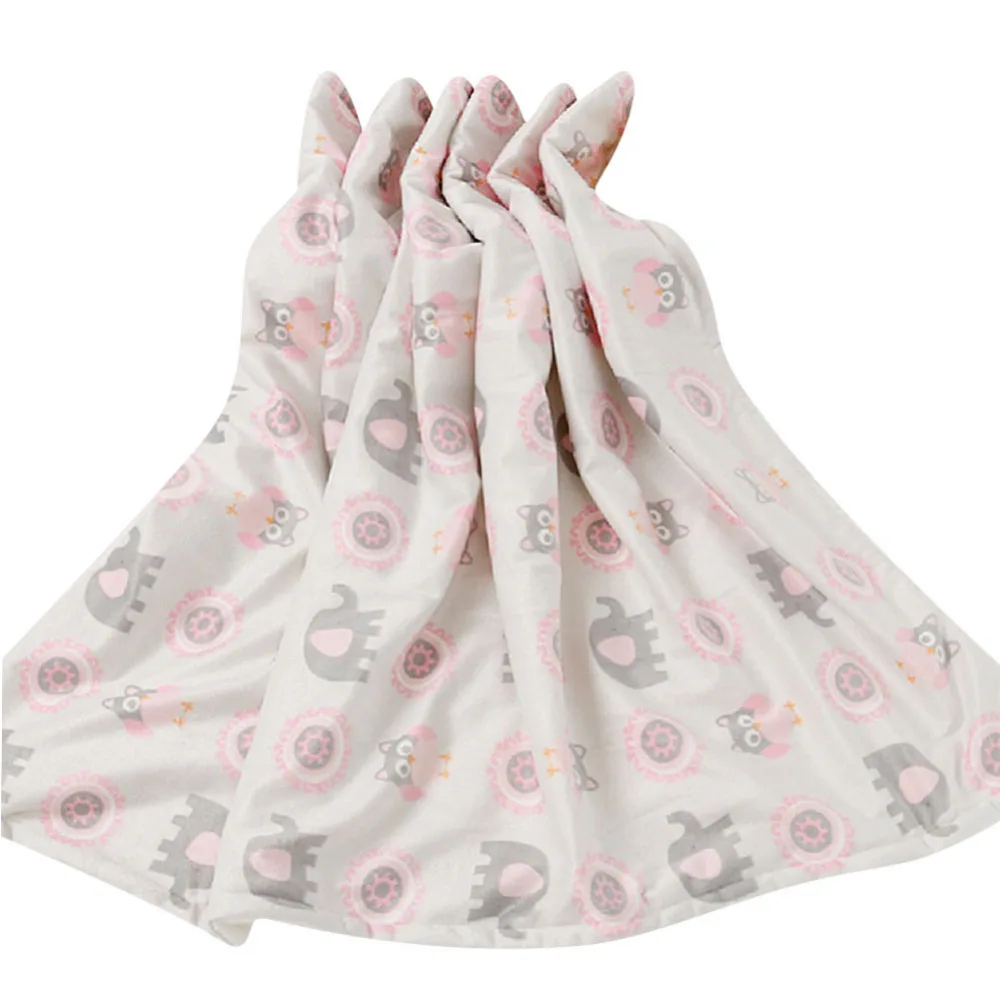 Double layer Coral Velvet Soft Blanket Multi functional Huggable