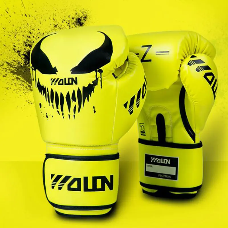 

8/10/12 oz Professional Boxing Gloves Muay Thai Sanda Men Women Professional Quality MMA Fight Competition Gloves