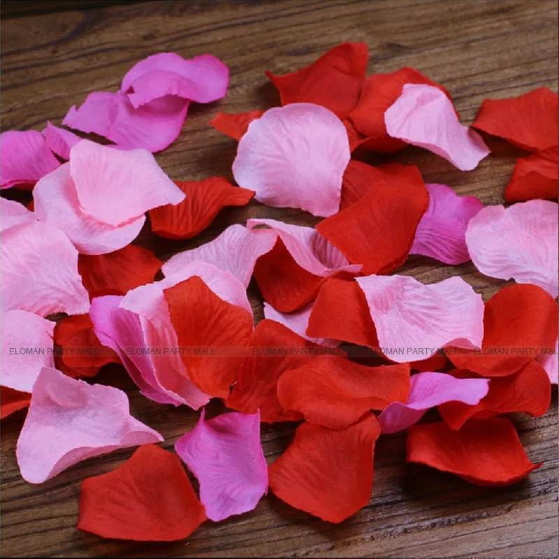 Eloman 500 piece silk rose flower