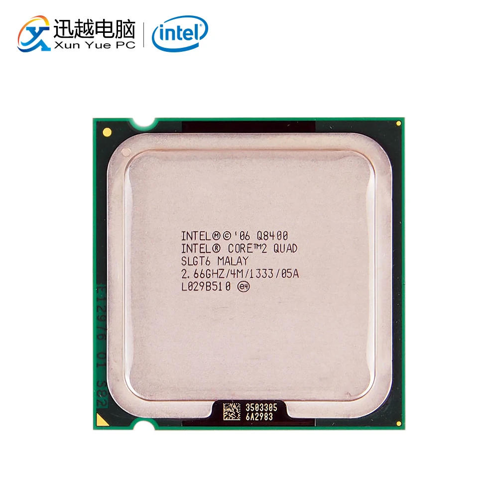 

Intel Core 2 Quad Q8400 Desktop Processor Quad-Core 2.66GHz 4MB FSB 1333 LGA 775 8400 Used CPU