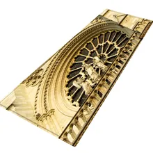 Новинка года! Повседневный коврик Notre Dame de Flannel, Квадратный Ковер с рисунком Парижа, флисовый коврик для кухни и ванной комнаты, 40X120 см, горячая распродажа