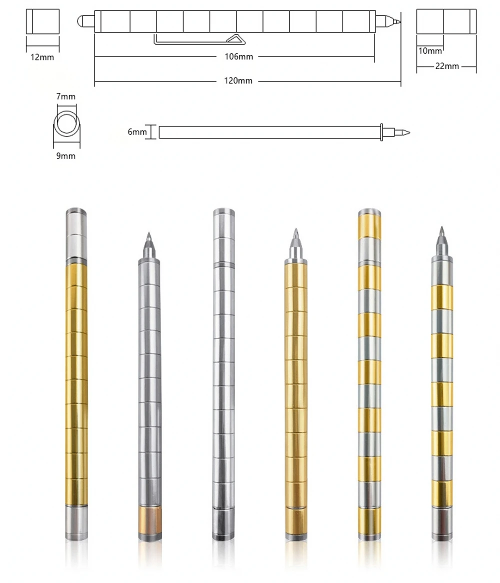 Quaii магнитная ручка креативный Полярный МАГНИТ конденсатора ручка забавная игрушка Непоседа Спиннер-антистресс Непоседа шариковая ручка Ручка-роллер ручка