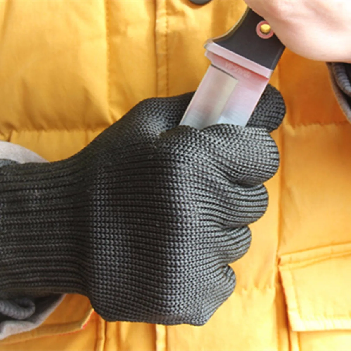 Защитные перчатки с защитой от порезания устойчивые к порезам ударопрочные проволочная металлическая сетка из нержавеющей стали кухонные мясники защитные перчатки
