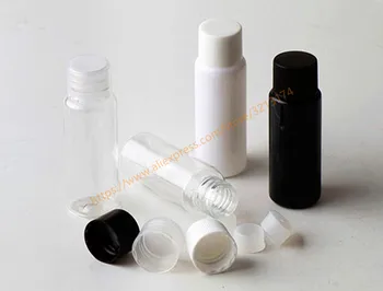 

20ml pretty colors PET mini/samples bottle with plastic lid and reducer,essential oil/liquid/moisturizer/facial water container